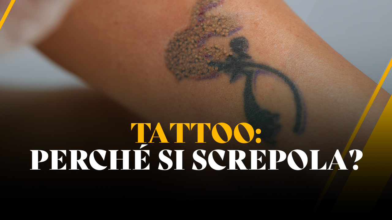 Perché il tatuaggio si screpola e cosa fare